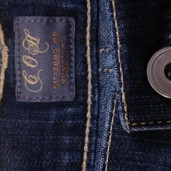 Women's Citizens of Humanity low rise boot cut Kelly blue jean 26 - Picture 8 of 14